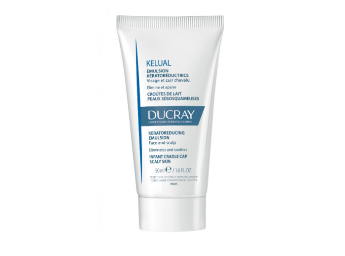 Emulsion Keratoreductrice Croutes De Lait Nourrisson Visage Et Cuir Chevelu 50ml Kelual Ducray
