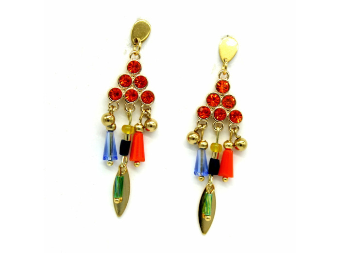 Boucles d'oreilles cristal Zeline