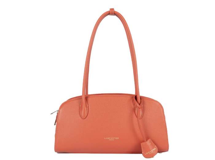 Lancaster Mademoiselle Bonnie Sac Porté Epaule Aux Anses Longues 572-130 Orange