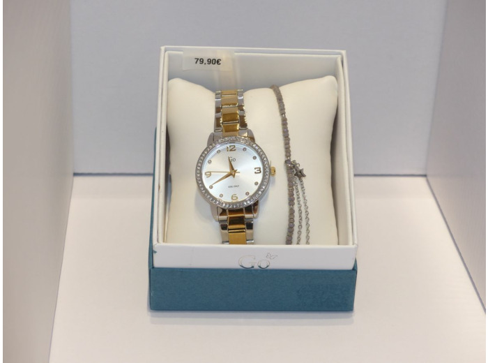 Coffret Montre et bracelet fantaisie
