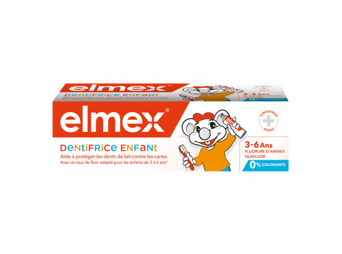 Dentifrice enfant 3-6 ans 50ml Elmex