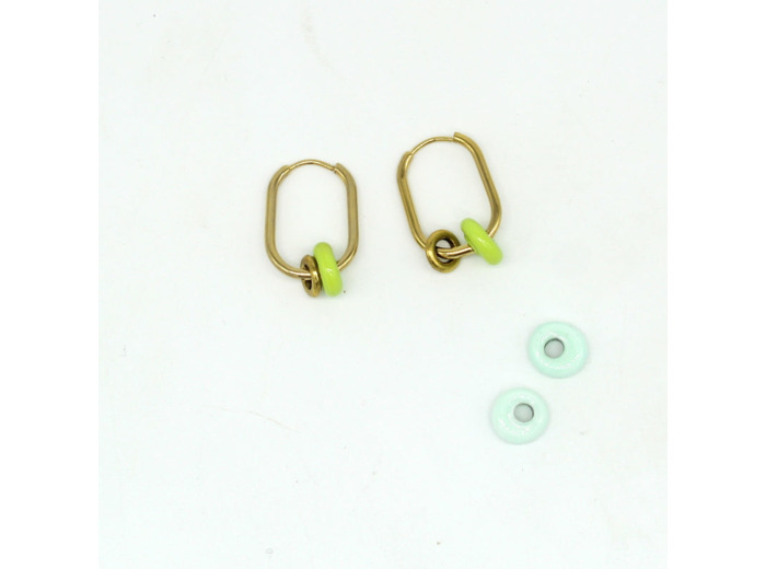 Boucles d'oreilles Citrus Coral