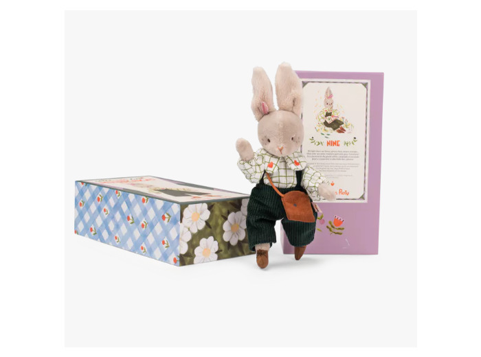 Peluche articulée Nine Lapin