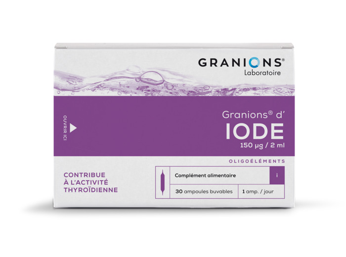 D'iode 30 Ampoules de 2ml Granions