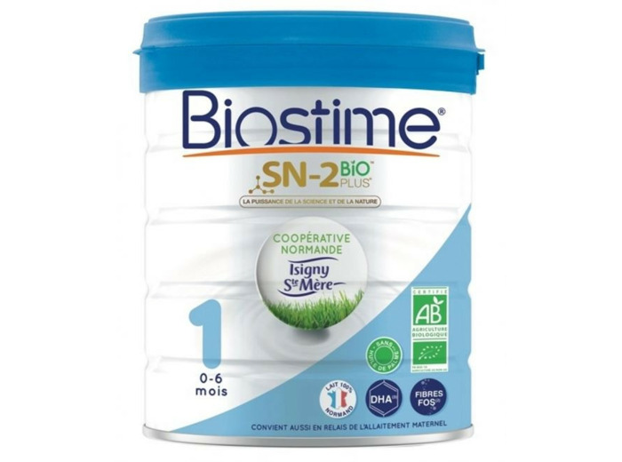 Lait En Poudre Sn-2 Bio Plus 900g De 0 à 6 mois Biostime