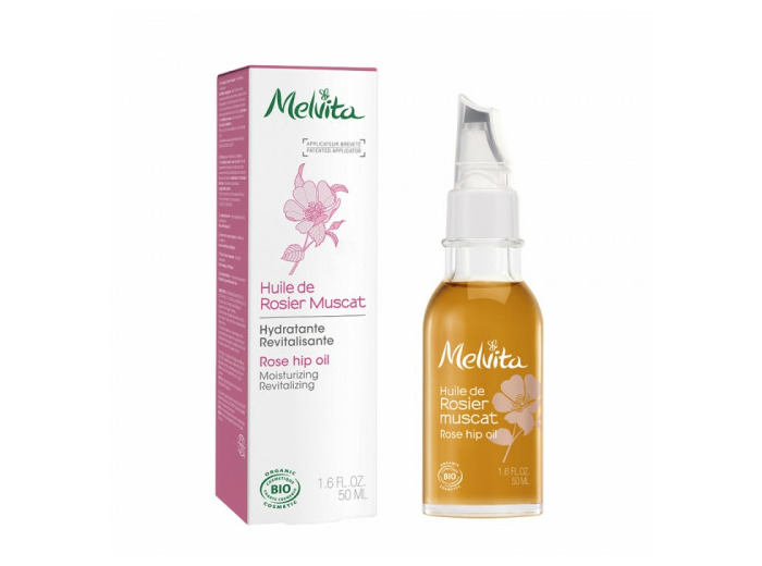 Melvita Huile Rosier Muscat Hydratante Revitalisante Bio 50ml