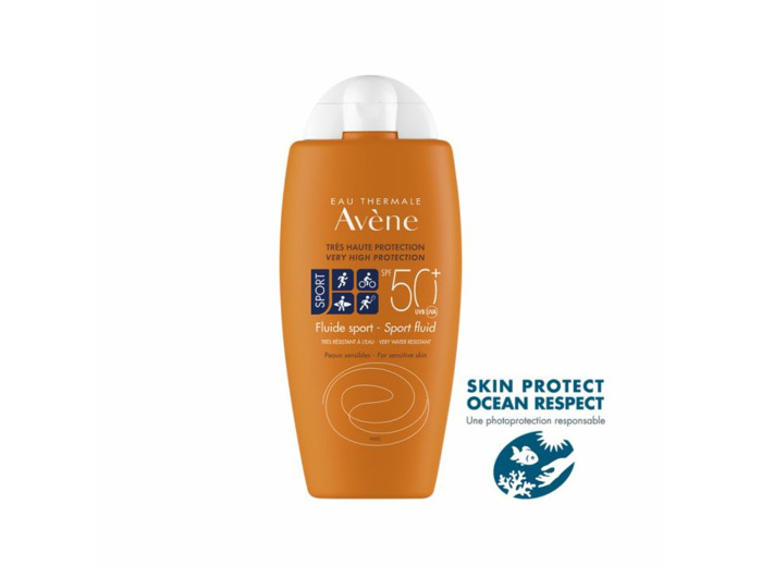 Fluide Sport Spf50+ Peaux Sensibles 100ml Solaire Avène