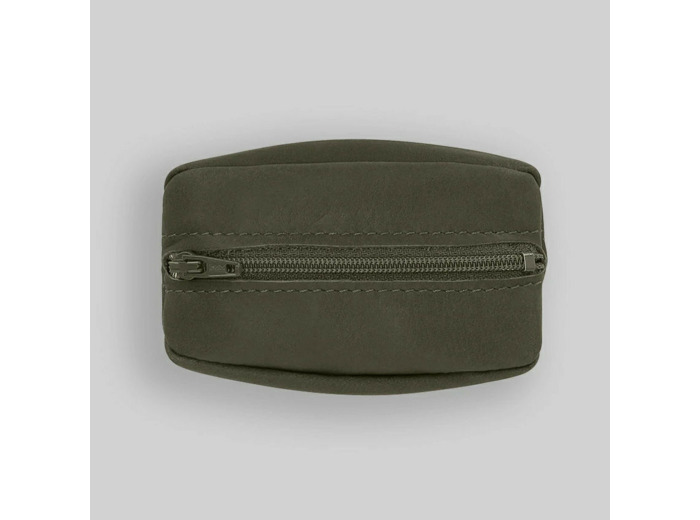 Ateliers Fourès Baroudeur Porte-Monnaie 2 compartiments Grain de café Hector F9230 Bronze
