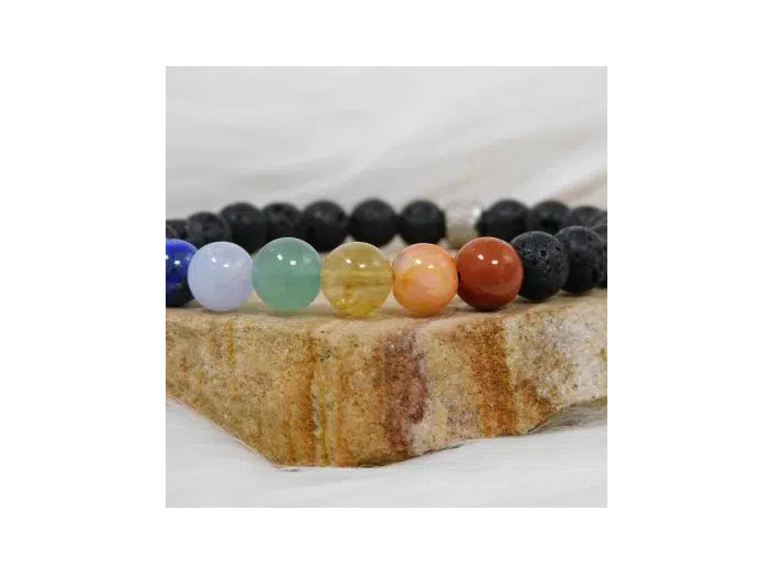BRACELET 7 CHAKRAS TRIO