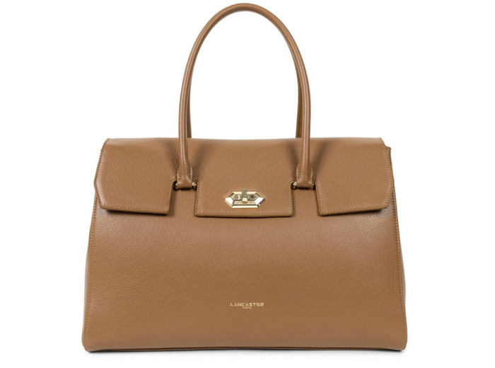 Lancaster Foulonne Milano Sac A Main Cabas 547-57 Camel