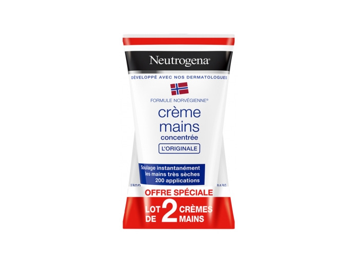 Creme Mains Hydratante Concentree 2x50ml Neutrogena