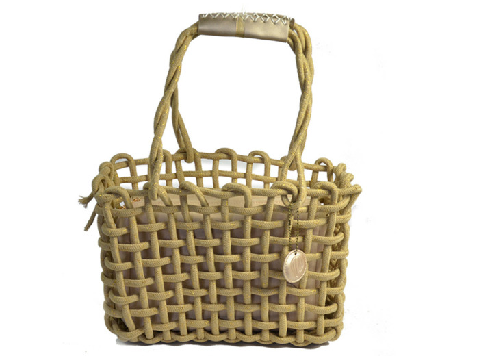 Le Voyage en Panier Cabalux Sac Cabas Corde Beige