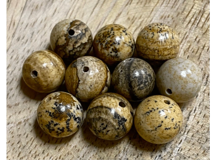 PERLES JASPE PAYSAGE