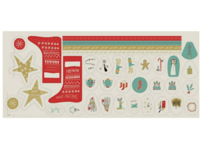 Panneau Tissu canvas Xmas Déco, Katia fabrics