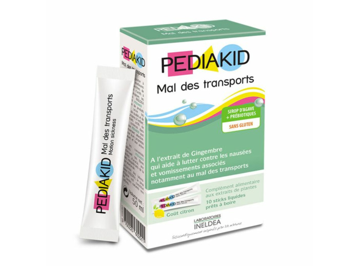 Sirop Mal Des Transports 10 Sticks 125ml Pediakid