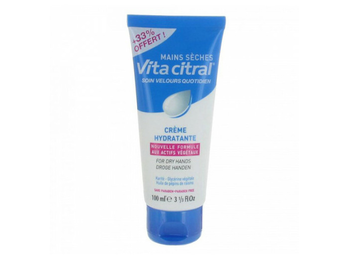 Soin Velours Quotidien Mains Seches 100ml Vita Citral