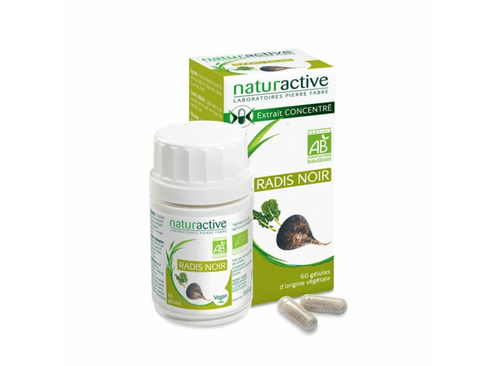 NATURACTIVE RADIS NOIR BIO BTE60