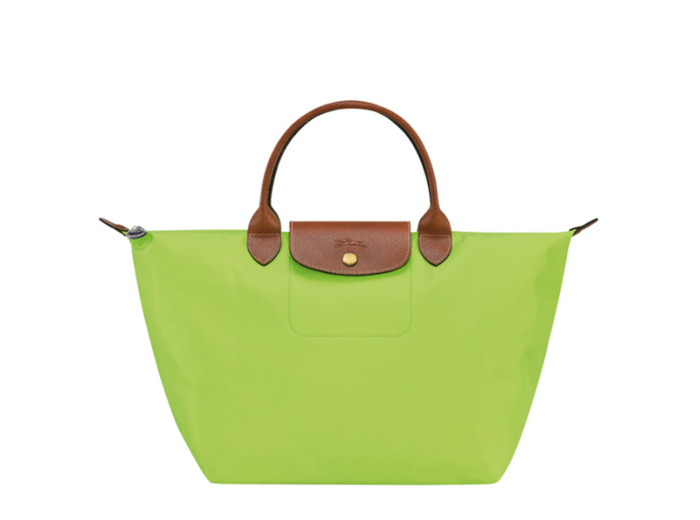 Longchamp Le Pliage Original Sac A Main M Vert Lumière