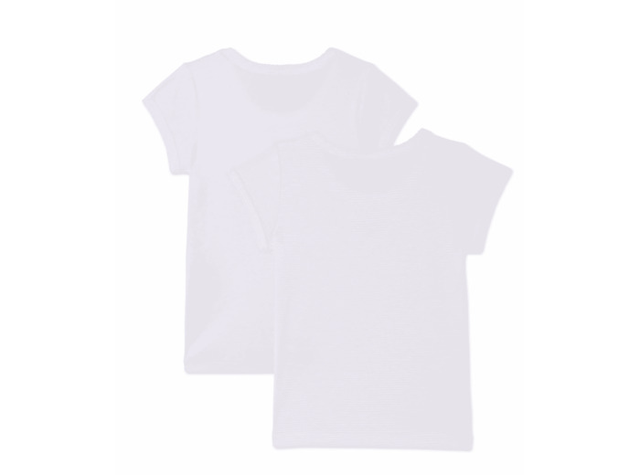 Lot 2 T-shirt Petit Bateau - Fille