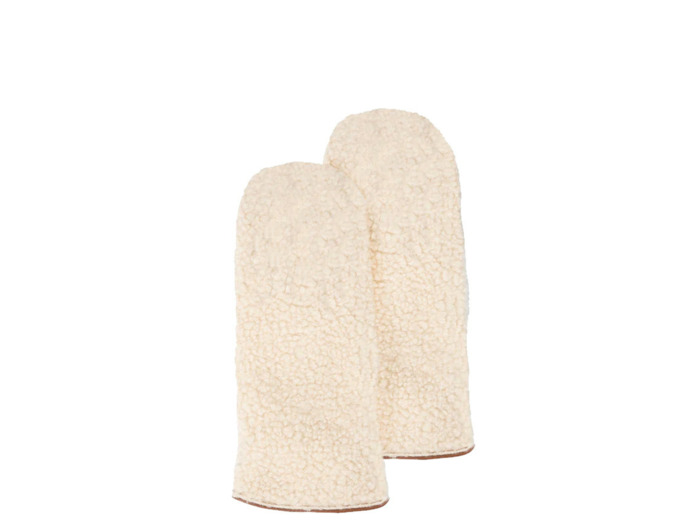 Isotoner Moufles Tactiles Fausse Fourrure Pour Femme Taille S Cognac