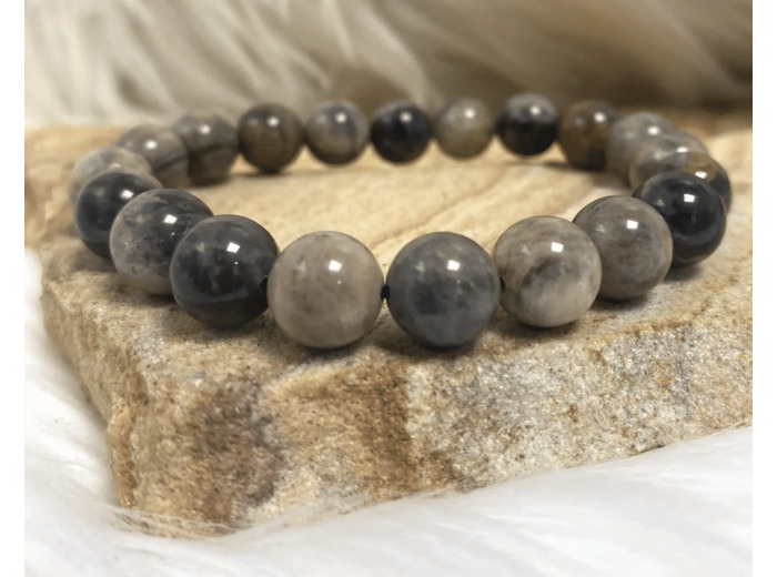 BRACELET PIERRE DE LUNE NOIRE