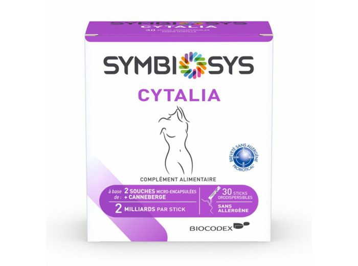 Cytalia 30 Sticks Orodispersibles avec Canneberge Symbiosys