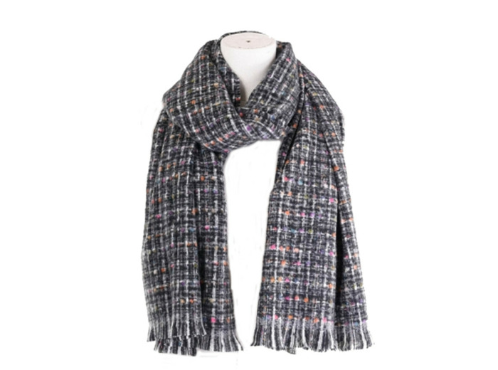 Atoll Palme Etole Tissée Noir