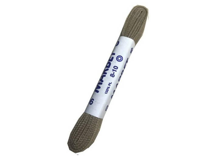 Lacets de chaussures plats 90 cm - Brun