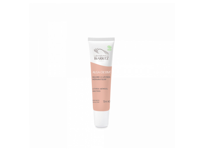 Baume à Lèvres Bio 15ml Soins Réparateurs Répare, apaise et protège Laboratoires De Biarritz