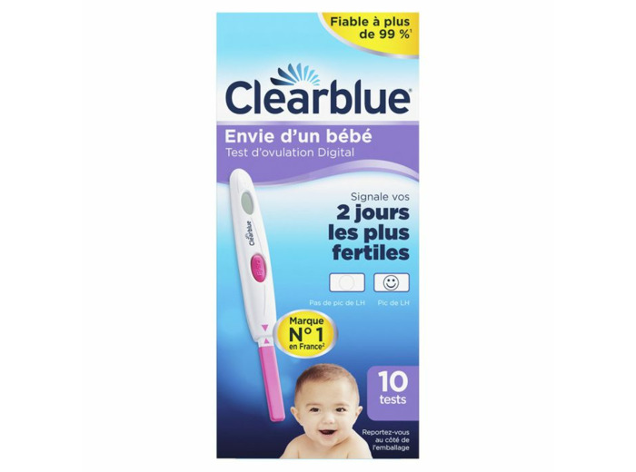 Test D'ovulation Digital 10 tests Clear Blue