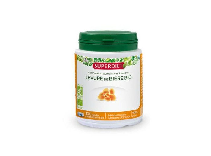 Levure De Biere Bio 100 Gelules Superdiet