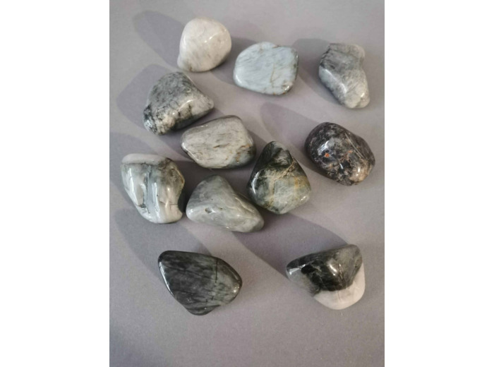 Oeil de chat taille XL pierres roulées