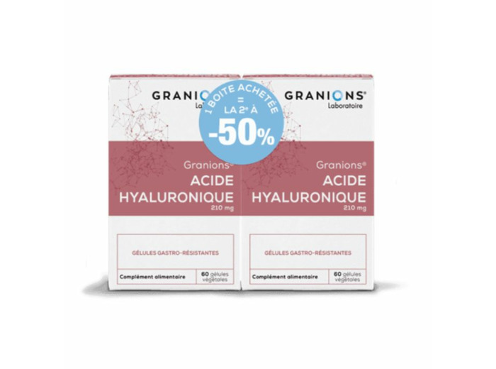 Duo Granions Acide Hyaluronique 2x60 gélules Granions