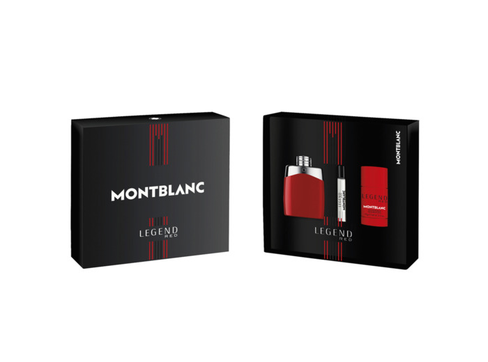 INTER PARFUMS - MONTBLANC LEGEND Red Coffret EP Vaporisateur 100ml+Déodorant Stick 75g