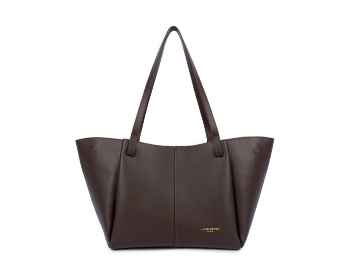 Lancaster Sierra Haus Sac Cabas et Epaule 538-011 Marron Foncé