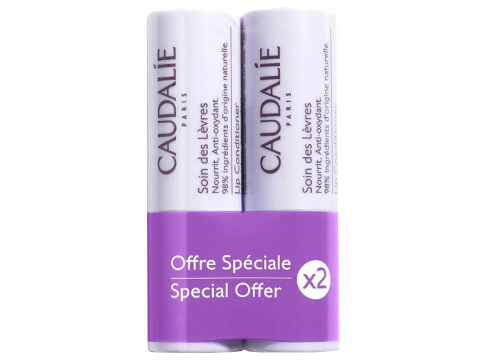 Duo Stick Soin Des Levres Caudalie