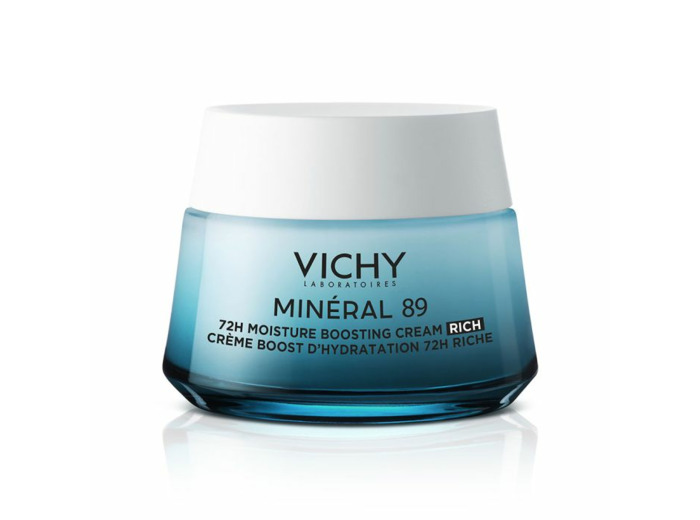 Crème Boost d'Hydratation 72H Riche 50ml Mineral 89 Peaux Sèches Vichy