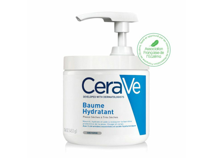 CERAVE BAUME POT POMPE 454ML