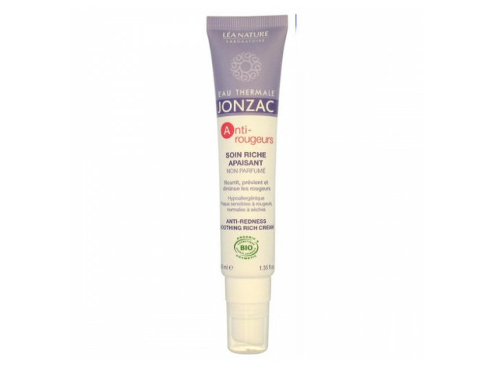 Soin Riche Apaisant Anti-rougeurs 40ml Eau thermale Jonzac