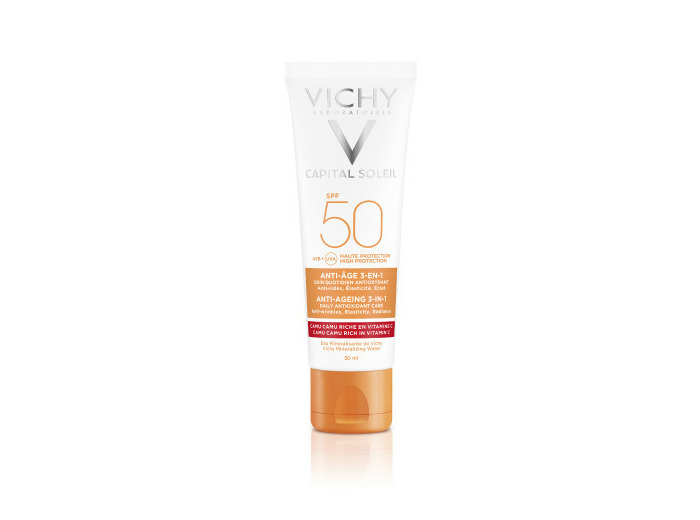 Anti-age Soin Antioxydant 3-en-1 Sp50+ 50ml Ideal Soleil Vichy
