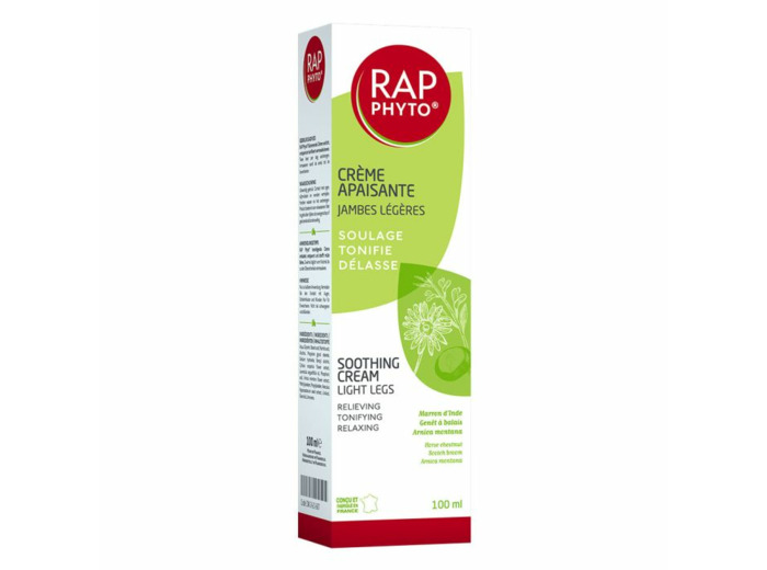 Crème Jambes Légères Tube 100ml Rap Phyto