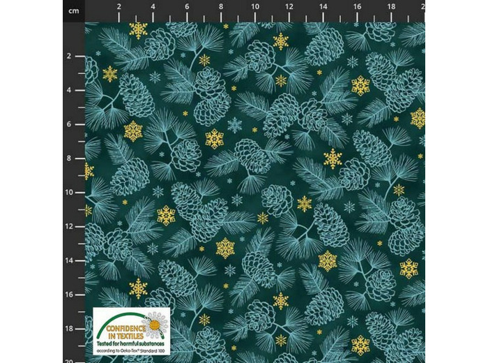 Tissu Stof Fabrics - Christmas is near