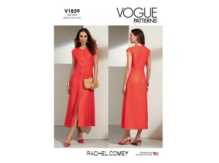 Patron de robe - Vogue V1859