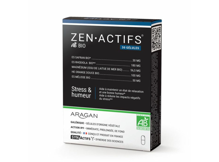 ZenActifs Bio 30 gélules Synactifs