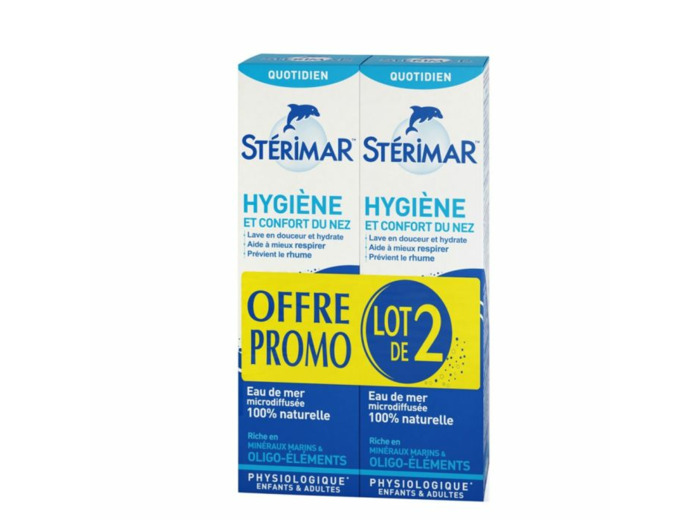 Hygiene Et Confort Du Nez 2x100ml Sterimar