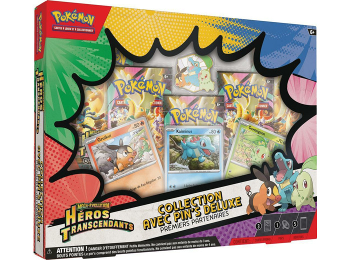 Pokémon ME 2.5 : Collection avec Pin's Deluxe - Premiers Partenaires