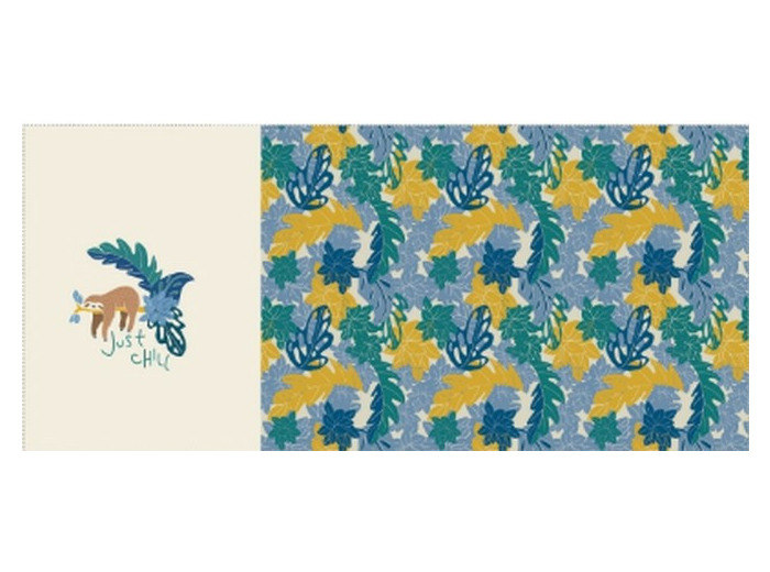 Coupon Tissu Just Chill T-Shirt Katia fabrics