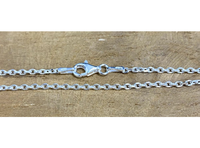 Chaîne de cou maille forçat 50cm