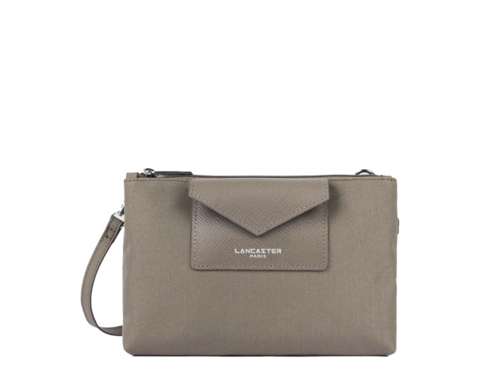 Lancaster Smart Kba Petit Sac Trotteur 2 compartiments 516-27 Taupe