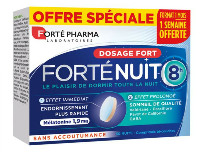 FORTE PHARMA FORTENUIT 8H CPR30